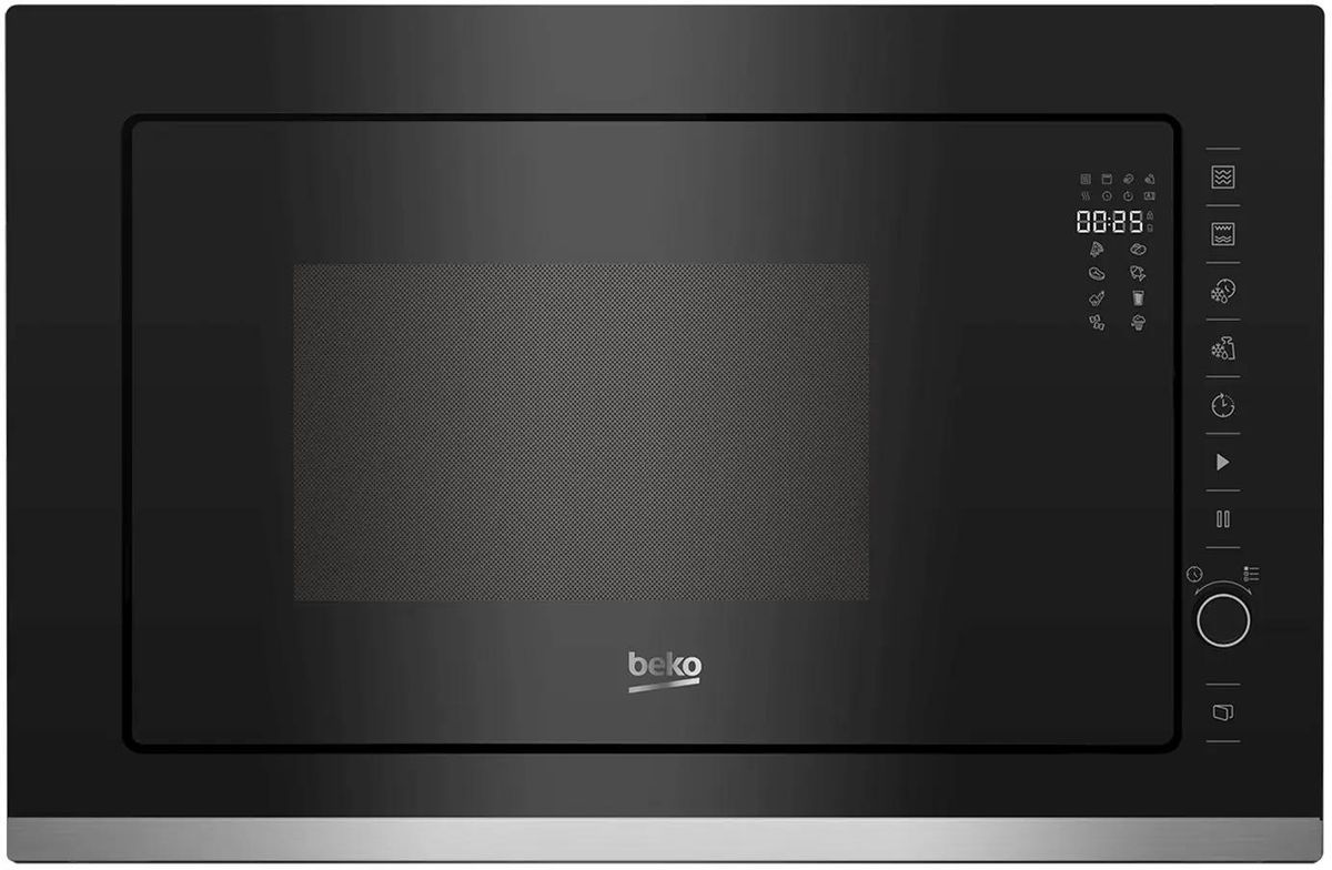 Встраиваемая микроволновая печь Beko BMGB 25333 X, 25л, 900Вт, черный [9202613200]